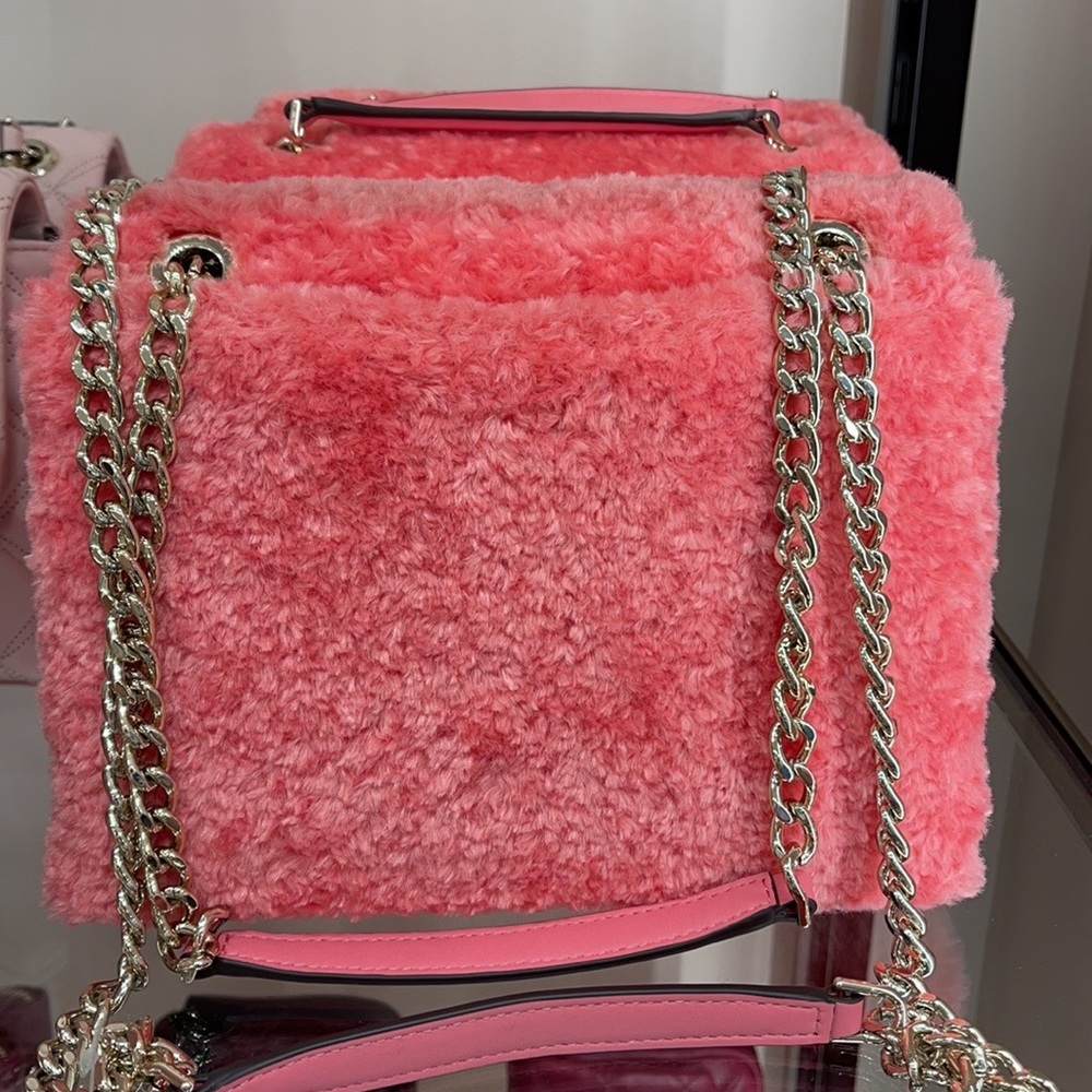 Kate Spade Natalia Foux Fur small flap crossbody - Picture 10 of 16